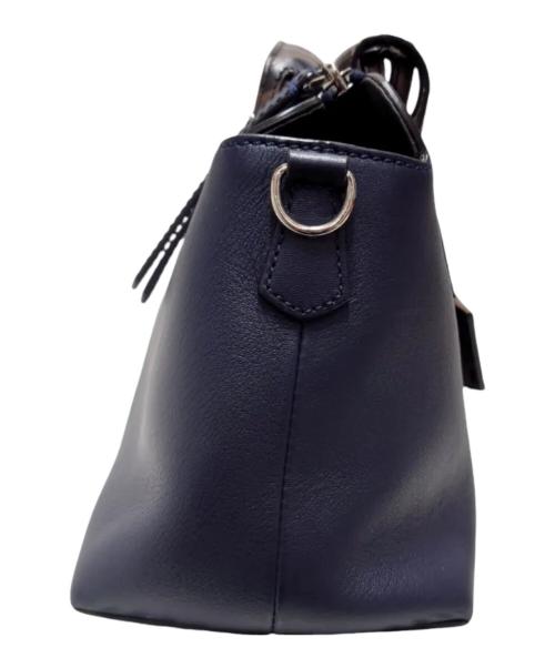 FENDI（フェンディ）FENDI (フェンディ) バイザウェイ ミディアム/2wayショルダーバッグ/ズッカ ネイビー×ブラウン サイズ:ミディアムの古着・服飾アイテム