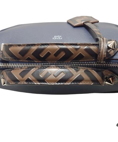 FENDI（フェンディ）FENDI (フェンディ) バイザウェイ ミディアム/2wayショルダーバッグ/ズッカ ネイビー×ブラウン サイズ:ミディアムの古着・服飾アイテム