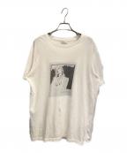 Saint Laurent Parisサンローランパリ）の古着「プリントTシャツ」｜ホワイト