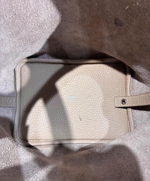 HERMES（エルメス）HERMES (エルメス) Picotin Lock PM ピコタンロック PM/トリヨンクレマンス/エトゥープ/T刻印：2015年製造/シルバー金具 エトゥープ サイズ:PMの古着・服飾アイテム