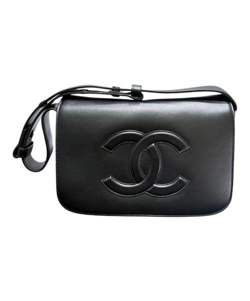 CHANEL（シャネル）CHANEL (シャネル) メッセンジャーバッグ/タイムレスCC/ラムスキン/AS6222 ブラックの古着・服飾アイテム