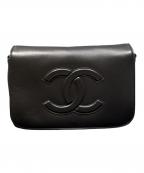 CHANELシャネル）の古着「メッセンジャーバッグ/タイムレスCC/ラムスキン/AS6222」｜ブラック