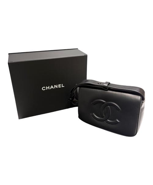 CHANEL（シャネル）CHANEL (シャネル) メッセンジャーバッグ/タイムレスCC/ラムスキン/AS6222 ブラックの古着・服飾アイテム