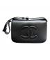 CHANEL (シャネル) メッセンジャーバッグ/タイムレスCC/ラムスキン/AS6222 ブラック：950000円