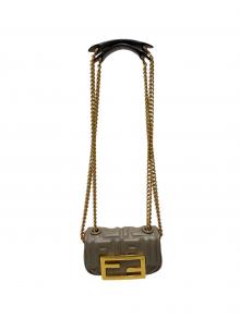 FENDI（フェンディ）の古着「ミニショルダーバッグ」｜ベージュ