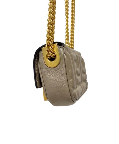 FENDI（フェンディ）FENDI (フェンディ) ミニショルダーバッグ ベージュの古着・服飾アイテム