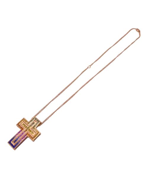 DAMIANI（ダミアーニ）DAMIANI (ダミアーニ) Belle Époque Rainbow Necklace, Large/ベル エポック レインボーネックレス ラージ/K18PG/20084372 サイズ:ラージの古着・服飾アイテム