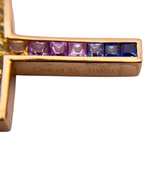 DAMIANI（ダミアーニ）DAMIANI (ダミアーニ) Belle Époque Rainbow Necklace, Large/ベル エポック レインボーネックレス ラージ/K18PG/20084372 サイズ:ラージの古着・服飾アイテム