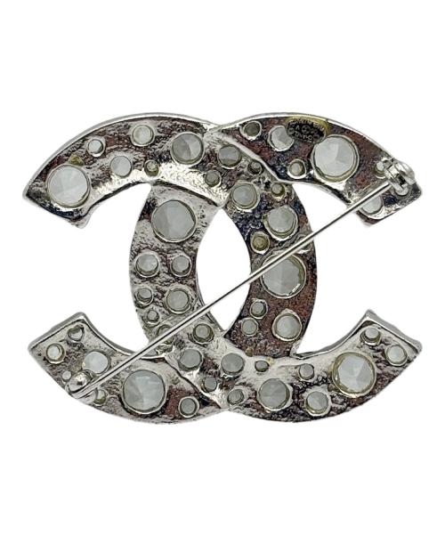 CHANEL（シャネル）CHANEL (シャネル) ココマークラインストーンブローチの古着・服飾アイテム