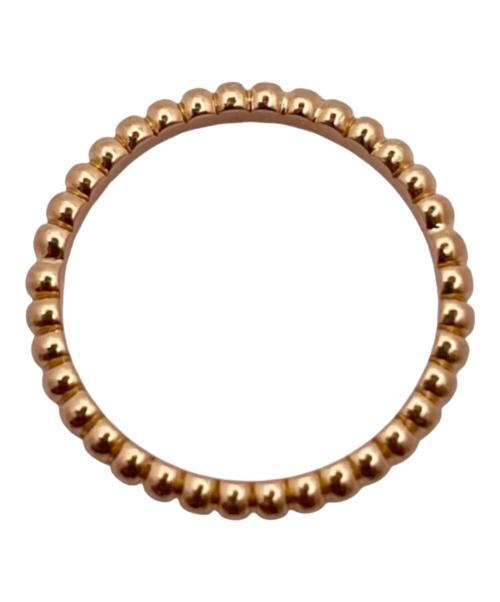 VAN CLEEF & ARPELS（ヴァンクリーフ＆アーペル）VAN CLEEF & ARPELS (ヴァンクリーフ＆アーペル) ゴールドパール リング スモールモデル/ペルレ/K18 サイズ:50の古着・服飾アイテム