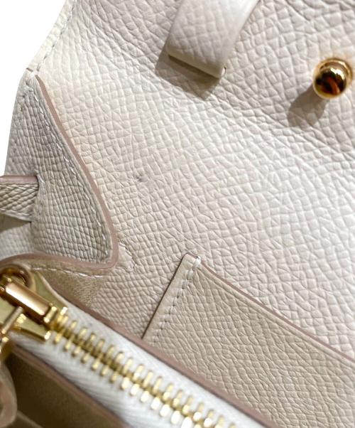HERMES（エルメス）HERMES (エルメス) ケリートゥーゴー/KELLY TO GO/ゴールド金具/ナタ/ヴォーエプソン/Y刻印：2020年 ナタ×ゴールド金具の古着・服飾アイテム