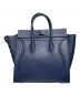 CELINE (セリーヌ) ラゲージ ミニショッパー ネイビー サイズ:ミニ：130000円
