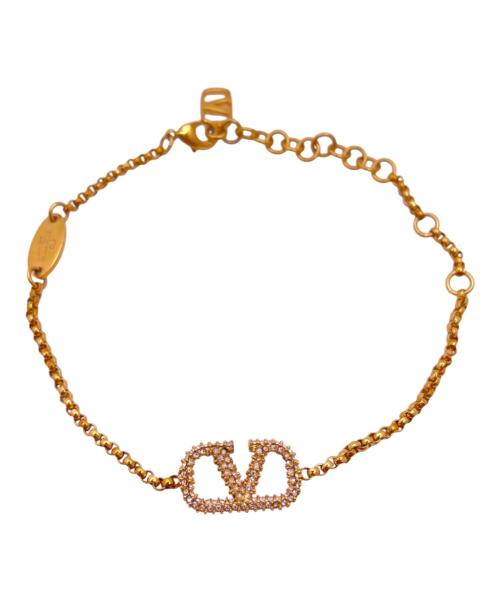 VALENTINO GARAVANI（ヴァレンティノ・ガラヴァーニ）VALENTINO GARAVANI (ヴァレンティノ・ガラヴァーニ) Vロゴシグネチャーブレスレットの古着・服飾アイテム