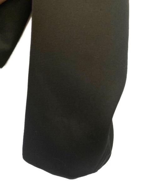 LOUIS GABRIEL NOUCHI（ルイ ガブリエル ヌイッチ）Louis Gabriel Nouchi (ルイ ガブリエル ヌイッチ) Shoulder Padding ウール ジップアップジャケット ブラック サイズ:Sの古着・服飾アイテム