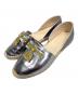 JIMMY CHOO（ジミーチュウ）の古着「ビジュー付エスパドリーユ」｜ナチュラル×シルバー