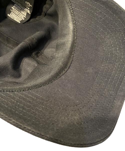 GUCCI（グッチ）GUCCI (グッチ) ロゴパイルテープキャップ ブラック サイズ:XLの古着・服飾アイテム