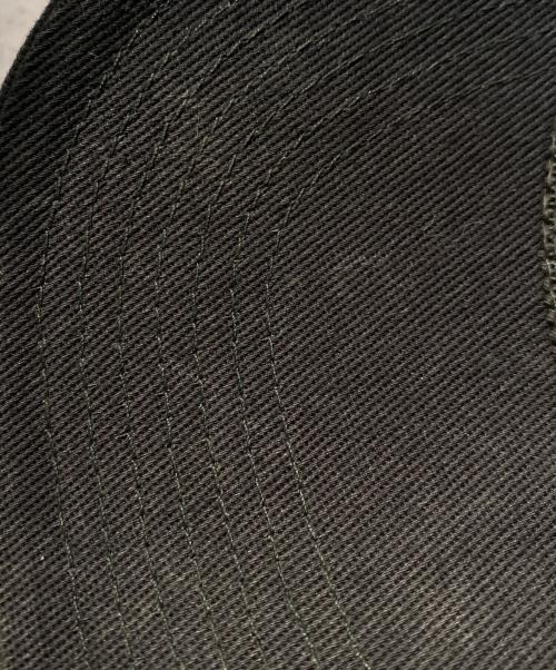 GUCCI（グッチ）GUCCI (グッチ) ロゴパイルテープキャップ ブラック サイズ:XLの古着・服飾アイテム