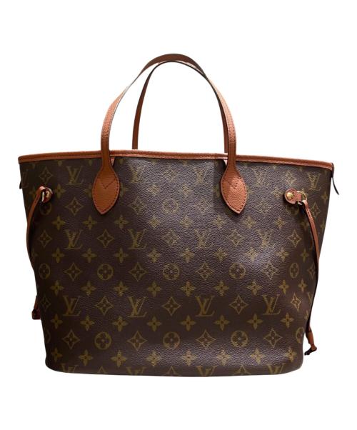 LOUIS VUITTON（ルイ ヴィトン）LOUIS VUITTON (ルイ ヴィトン) モノグラム ネヴァーフル インサイドアウト MM/リバーシブルバッグ タン/ブラウン サイズ:MMの古着・服飾アイテム