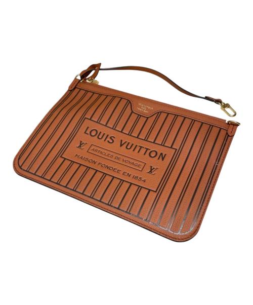 LOUIS VUITTON（ルイ ヴィトン）LOUIS VUITTON (ルイ ヴィトン) モノグラム ネヴァーフル インサイドアウト MM/リバーシブルバッグ タン/ブラウン サイズ:MMの古着・服飾アイテム