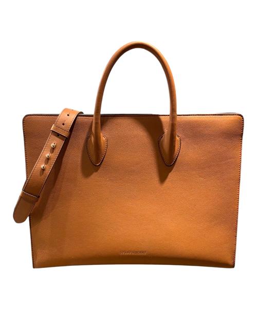 STRATHBERRY（ストラスベリー）STRATHBERRY (ストラスベリー) The Tote Large ブラウン サイズ:ラージ/Largeの古着・服飾アイテム