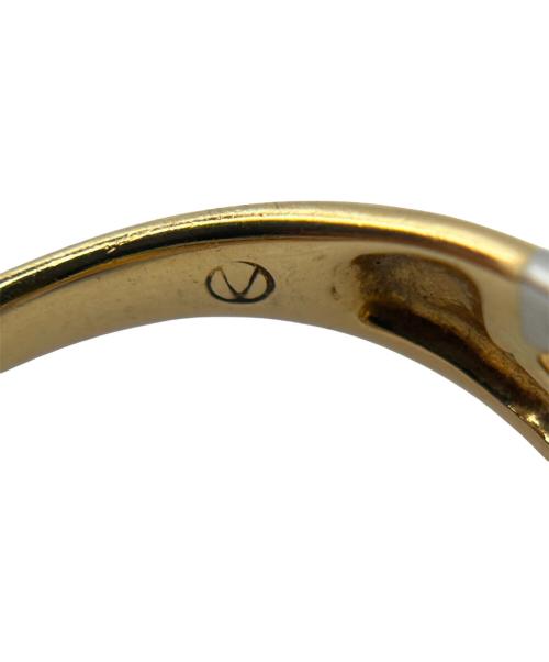 VENDOME AOYAMA（ヴァンドーム アオヤマ）VENDOME AOYAMA (ヴァンドーム アオヤマ) ツイストリング/K18×Pt900 サイズ:9号の古着・服飾アイテム