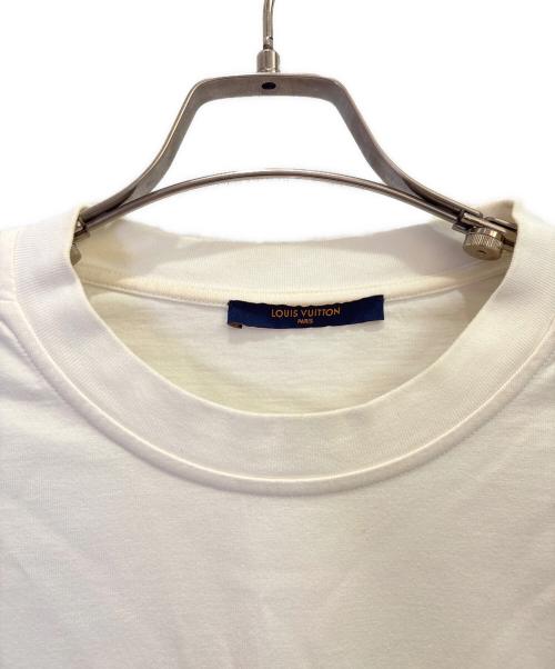 LOUIS VUITTON（ルイ ヴィトン）LOUIS VUITTON (ルイ ヴィトン) NBA LVロゴプリント Tシャツ 半袖 カットソー アイボリー サイズ:Lの古着・服飾アイテム