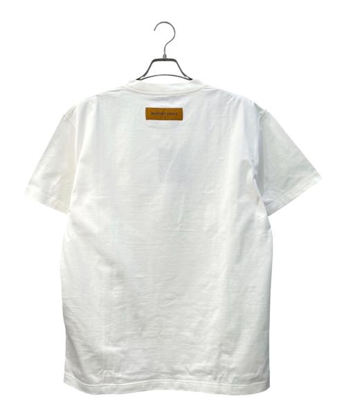 LOUIS VUITTON（ルイ ヴィトン）LOUIS VUITTON (ルイ ヴィトン) エンボスLV Tシャツ アイボリー サイズ:M 未使用品の古着・服飾アイテム