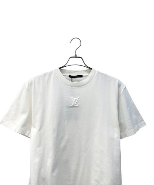LOUIS VUITTON（ルイ ヴィトン）LOUIS VUITTON (ルイ ヴィトン) エンボスLV Tシャツ アイボリー サイズ:M 未使用品の古着・服飾アイテム