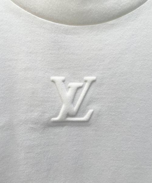 LOUIS VUITTON（ルイ ヴィトン）LOUIS VUITTON (ルイ ヴィトン) エンボスLV Tシャツ アイボリー サイズ:M 未使用品の古着・服飾アイテム
