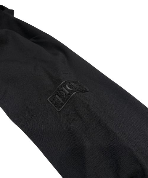 DIOR HOMME（ディオール オム）DIOR HOMME (ディオール オム) ロゴパッチ付きウールニットセーター ブラック サイズ:XXLの古着・服飾アイテム