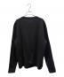 DIOR HOMME (ディオール オム) ロゴパッチ付きウールニットセーター ブラック サイズ:XXL：60000円