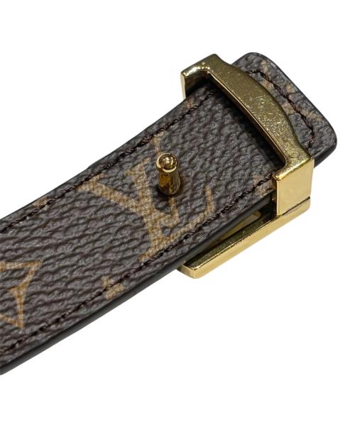 LOUIS VUITTON（ルイ ヴィトン）LOUIS VUITTON (ルイ ヴィトン) LVアイコニックモノグラムベルト/リバーシブル/M0431 ブラック サイズ:65/26の古着・服飾アイテム