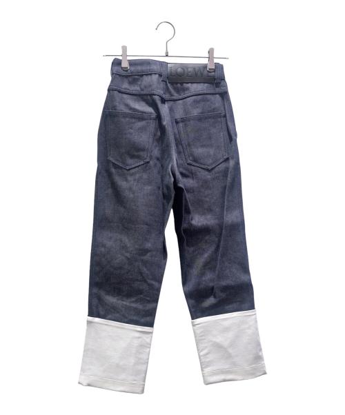 LOEWE（ロエベ）LOEWE (ロエベ) フィッシャーマンデニムパンツ インディゴ サイズ:32の古着・服飾アイテム