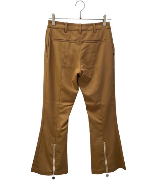 MARNI（マルニ）MARNI (マルニ) 裾ジップ ブーツカットパンツ ブラウン サイズ:36の古着・服飾アイテム