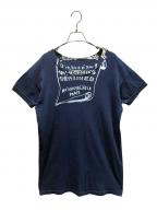 Maison Margielaメゾンマルジェラ）の古着「ロゴエイズＴシャツ」｜ブルー