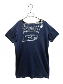 Maison Margiela（メゾンマルジェラ）の古着「ロゴエイズＴシャツ」｜ブルー