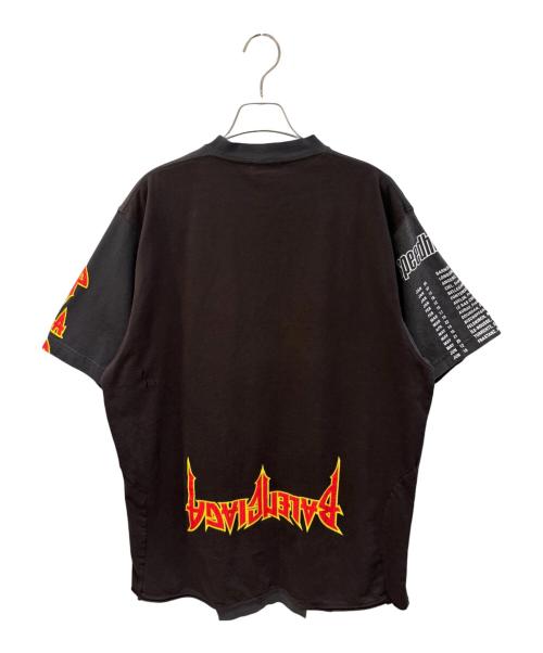 BALENCIAGA（バレンシアガ）BALENCIAGA (バレンシアガ) スピードハンターズアップサイドダウンオーバーサイズ Tシャツ ブラック サイズ:Lの古着・服飾アイテム
