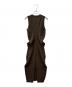 Maison Margiela (メゾンマルジェラ) ノースリーブニットワンピース/カシミヤ×コットン カーキ サイズ:Ｓ：25000円