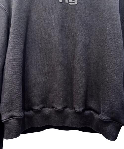 ALEXANDER WANG（アレキサンダー・ワン）ALEXANDER WANG (アレキサンダー・ワン) ロゴスウェット ブラック サイズ:XSの古着・服飾アイテム