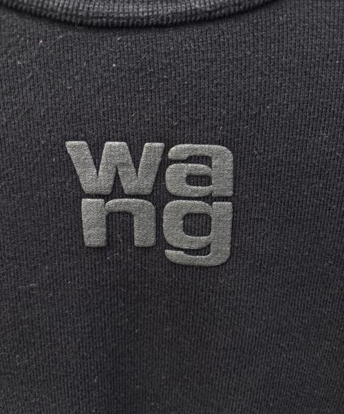 ALEXANDER WANG（アレキサンダー・ワン）ALEXANDER WANG (アレキサンダー・ワン) ロゴスウェット ブラック サイズ:XSの古着・服飾アイテム