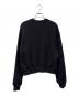 ALEXANDER WANG (アレキサンダー・ワン) ロゴスウェット ブラック サイズ:XS：30000円