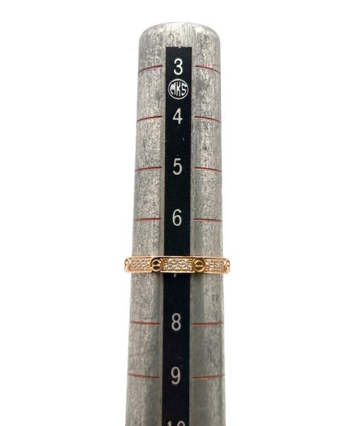 Cartier（カルティエ）Cartier (カルティエ) ラブリング ミニモデル パヴェセッティング サイズ:47の古着・服飾アイテム