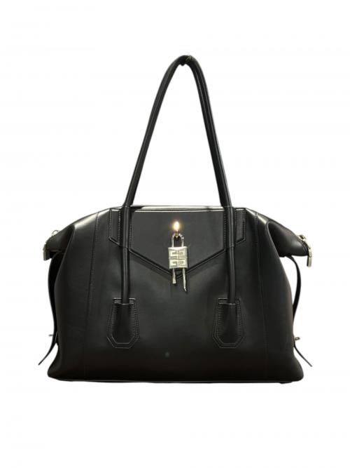 GIVENCHY（ジバンシィ）GIVENCHY (ジバンシィ) アンティゴナ ソフト ロックバッグ ミディアム ブラックの古着・服飾アイテム