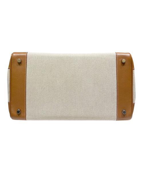 HERMES（エルメス）HERMES (エルメス) バーキン35/クシュベル×トワルアッシュ/ゴールド/シルバー金具/□D刻印：2000年/ハンドバッグ ゴールド×ナチュラル×シルバー金具 サイズ:35の古着・服飾アイテム