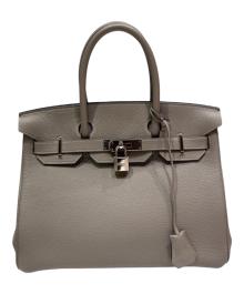HERMES（エルメス）の古着「Birkin 30/バーキン30/トゴ/トゥルティエールグレー/シルバー金具/A刻印：2017年/ハンドバッグ」｜トゥルティエールグレー×シルバー金具