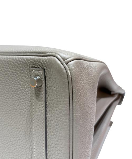 HERMES（エルメス）HERMES (エルメス) Birkin 30/バーキン30/トゴ/トゥルティエールグレー/シルバー金具/A刻印：2017年/ハンドバッグ トゥルティエールグレー×シルバー金具 サイズ:30の古着・服飾アイテム