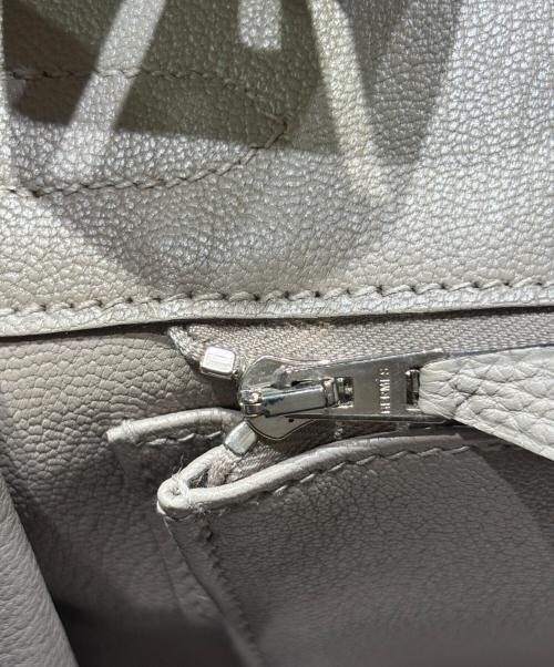 HERMES（エルメス）HERMES (エルメス) Birkin 30/バーキン30/トゴ/トゥルティエールグレー/シルバー金具/A刻印：2017年/ハンドバッグ トゥルティエールグレー×シルバー金具 サイズ:30の古着・服飾アイテム