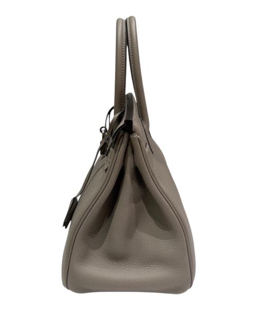 HERMES（エルメス）HERMES (エルメス) バーキン30/トゴ/トゥルティエールグレー/シルバー金具/A刻印：2017年/ハンドバッグ トゥルティエールグレー×シルバー金具 サイズ:30の古着・服飾アイテム