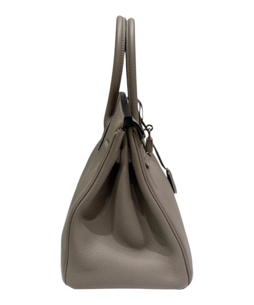 HERMES（エルメス）HERMES (エルメス) バーキン30/トゴ/トゥルティエールグレー/シルバー金具/A刻印：2017年/ハンドバッグ トゥルティエールグレー×シルバー金具 サイズ:30の古着・服飾アイテム