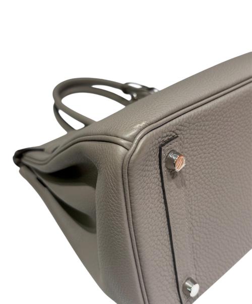 HERMES（エルメス）HERMES (エルメス) バーキン30/トゴ/トゥルティエールグレー/シルバー金具/A刻印：2017年/ハンドバッグ トゥルティエールグレー×シルバー金具 サイズ:30の古着・服飾アイテム